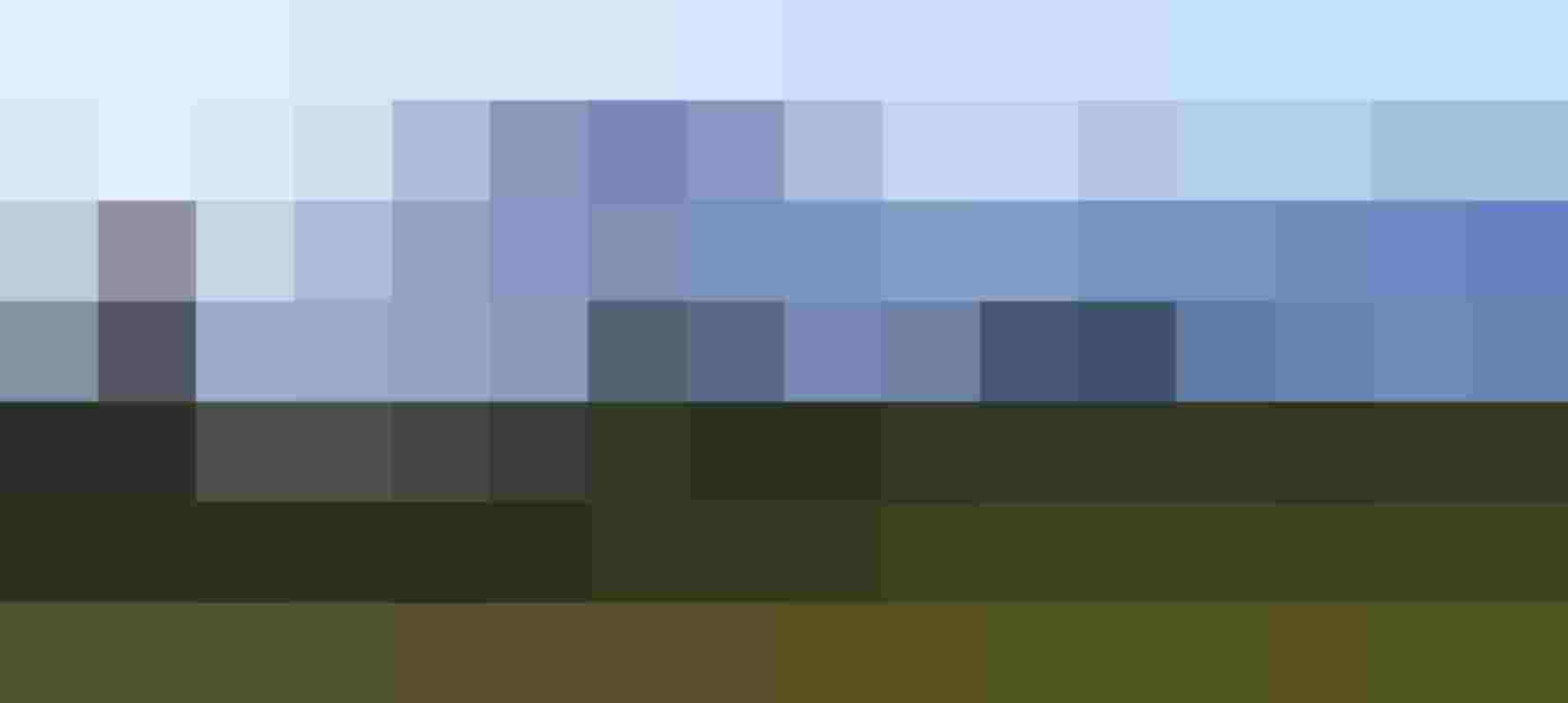 Nebellandschaft mit Bäumen vor Bergen im Pinzgau bei Mittersill